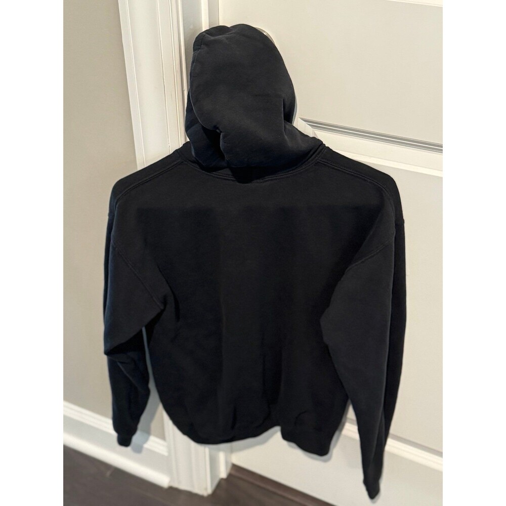 ADIDAS BRAND~Hockey Hoodie Sweatshirt, Men’s Size Small Black Clothing, Sports - Picture 5 of 6